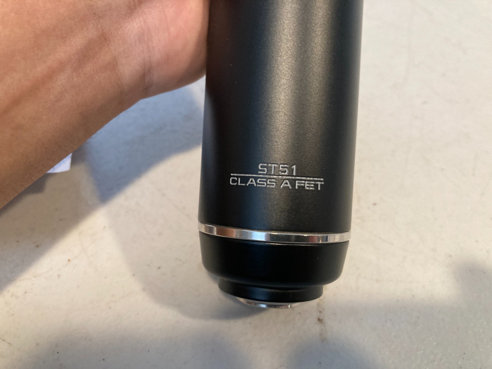 Sterling ST51 Condenser Mic w/ Box, Case & Moukey MACB1 Boom Arm Clamp Heavy Dut