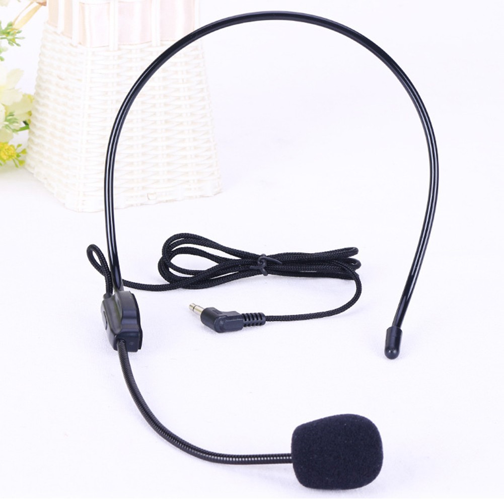 3 5mm Headmounted Microphone for Lecture For Teaching Speech Clear Sound