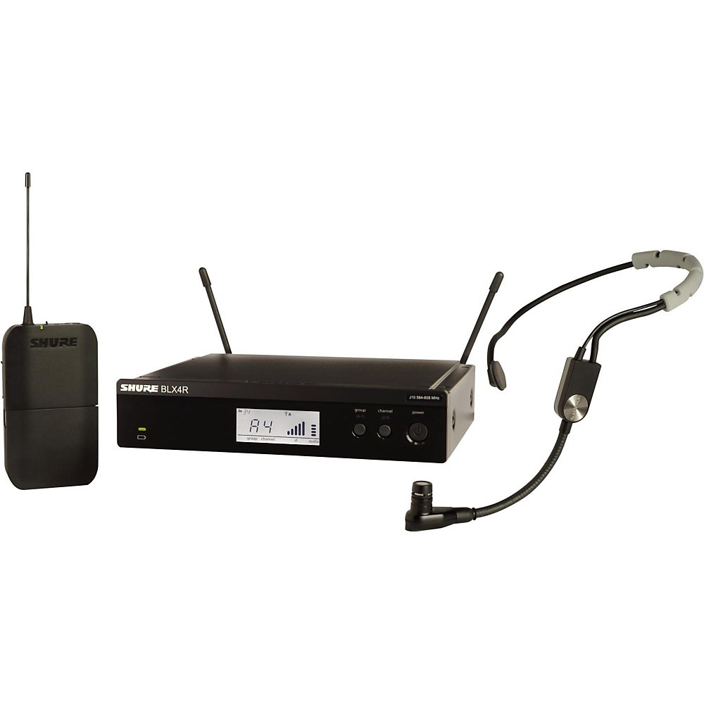 Shure BLX14R Headset System with SM35 Headset Microphone Band H10