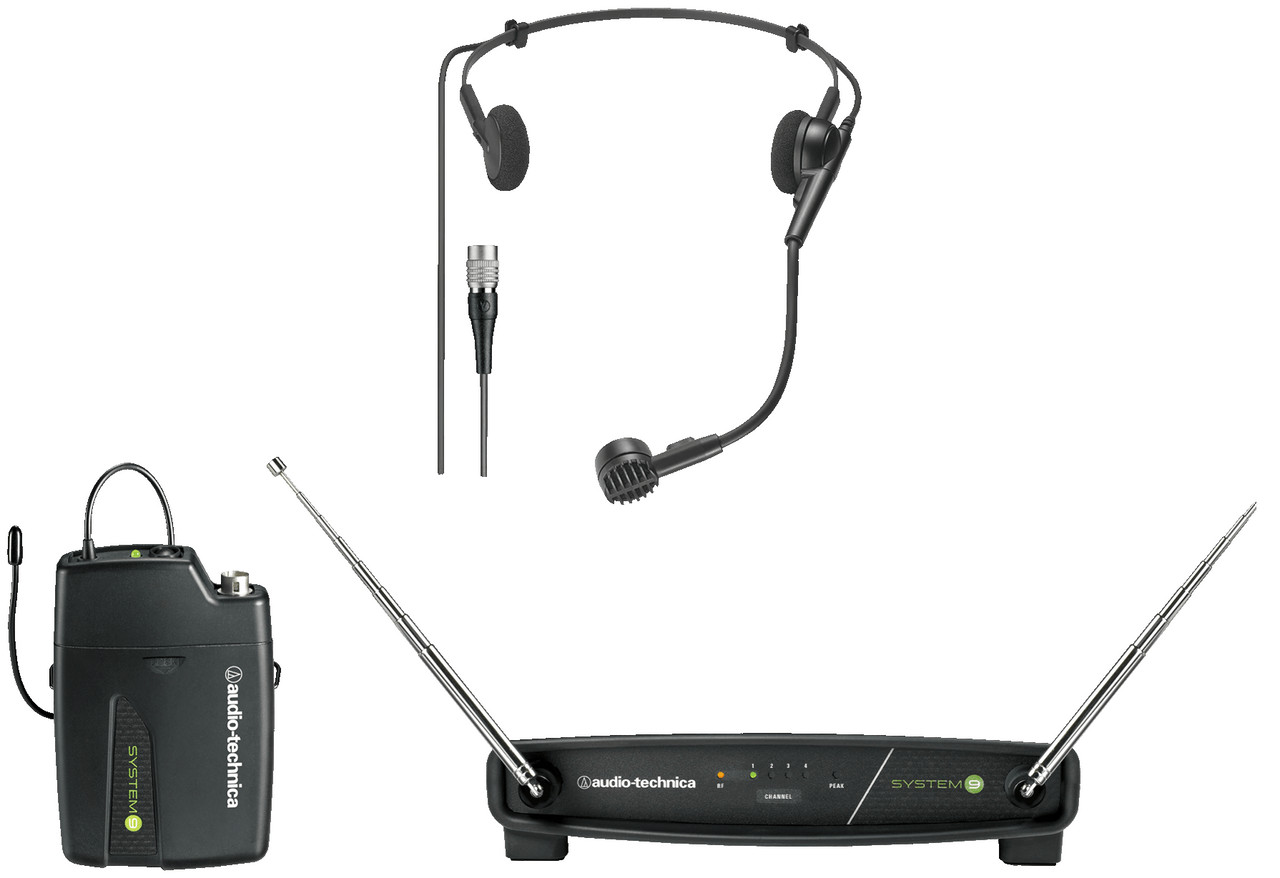 Audio Technica ATW-901A/H System 9 Headworn Wireless Microphone System