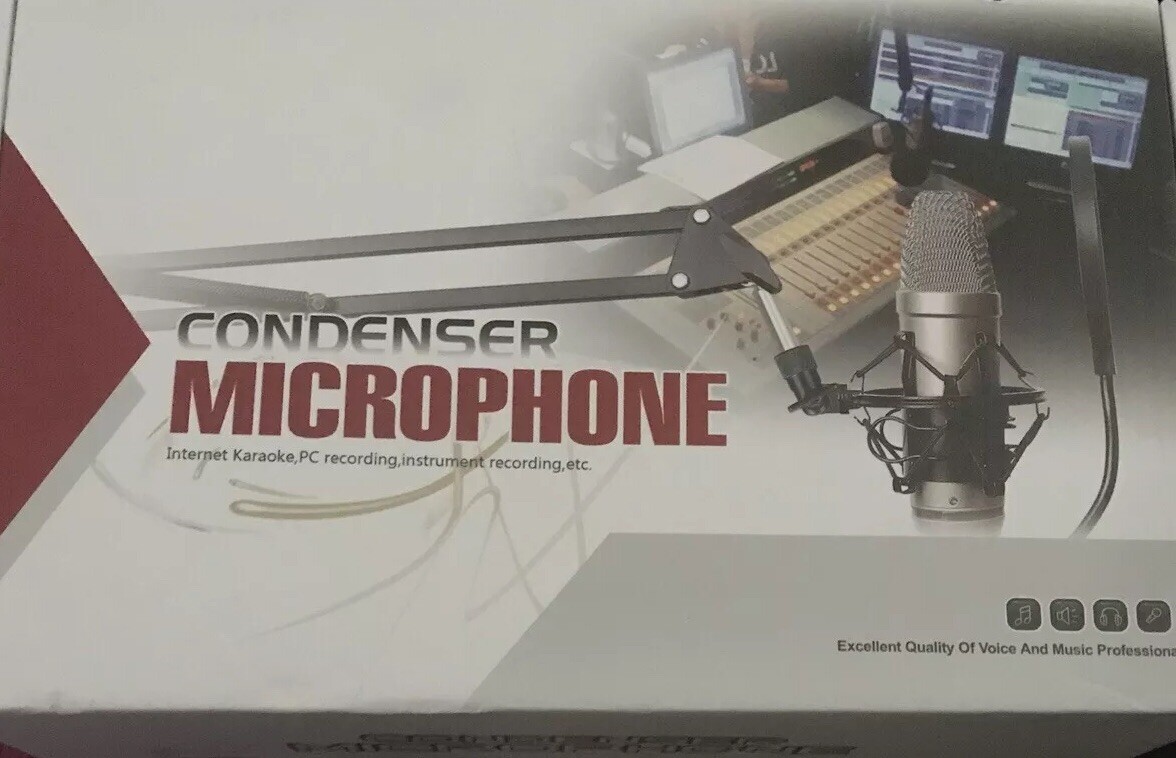 InnoGear MU007 Professional Studio Broadcasting & Recording Condenser Microphone