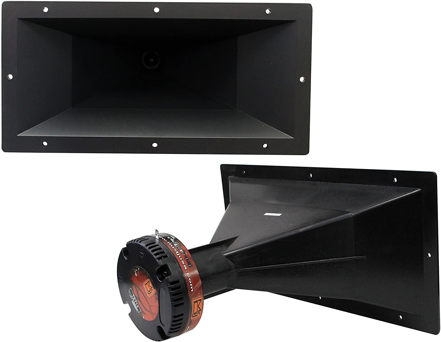 MR DJ TE-515 5″x15″ 300W PRO Audio PA/DJ Wide Screw-ON Type PIEZO Horn black