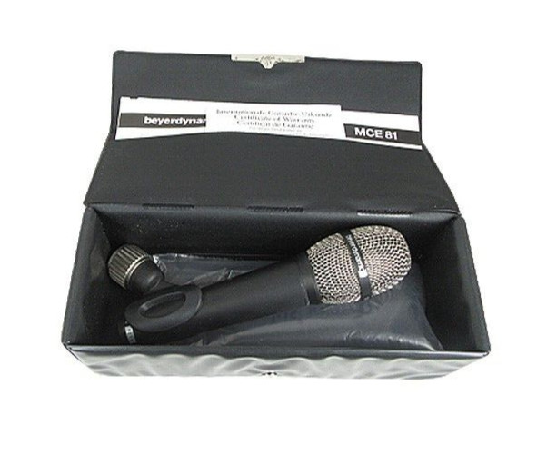Beyerdynamic MCE 81 N(c) Condenser Microphone – New Old Stock, Free Shipping