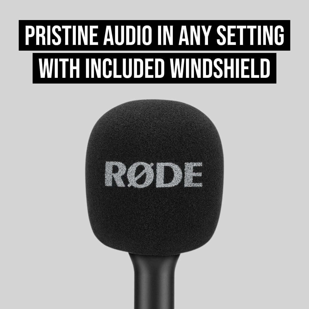 Unidirectional Handheld Adaptor for Wireless Microphones – Renowned Interview GO