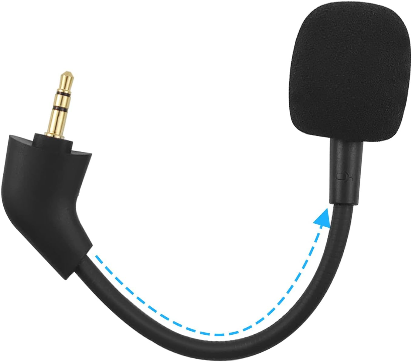 Mic Replacement Microphone Boom Fits for Kingston Hyperx Cloud, Cloud X and Clou