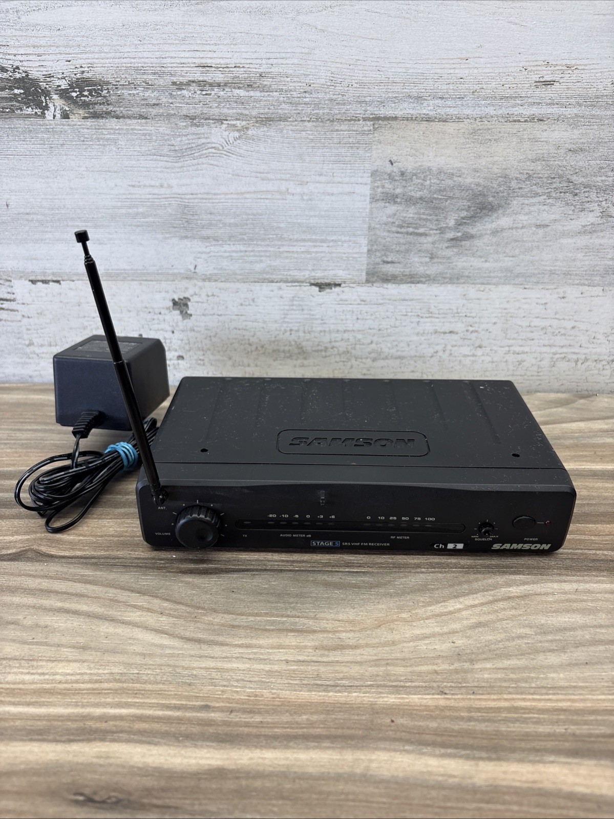 Samson Stage 5 VHF Wireless System CH5 ST5 Receiver & Belt Transmitter