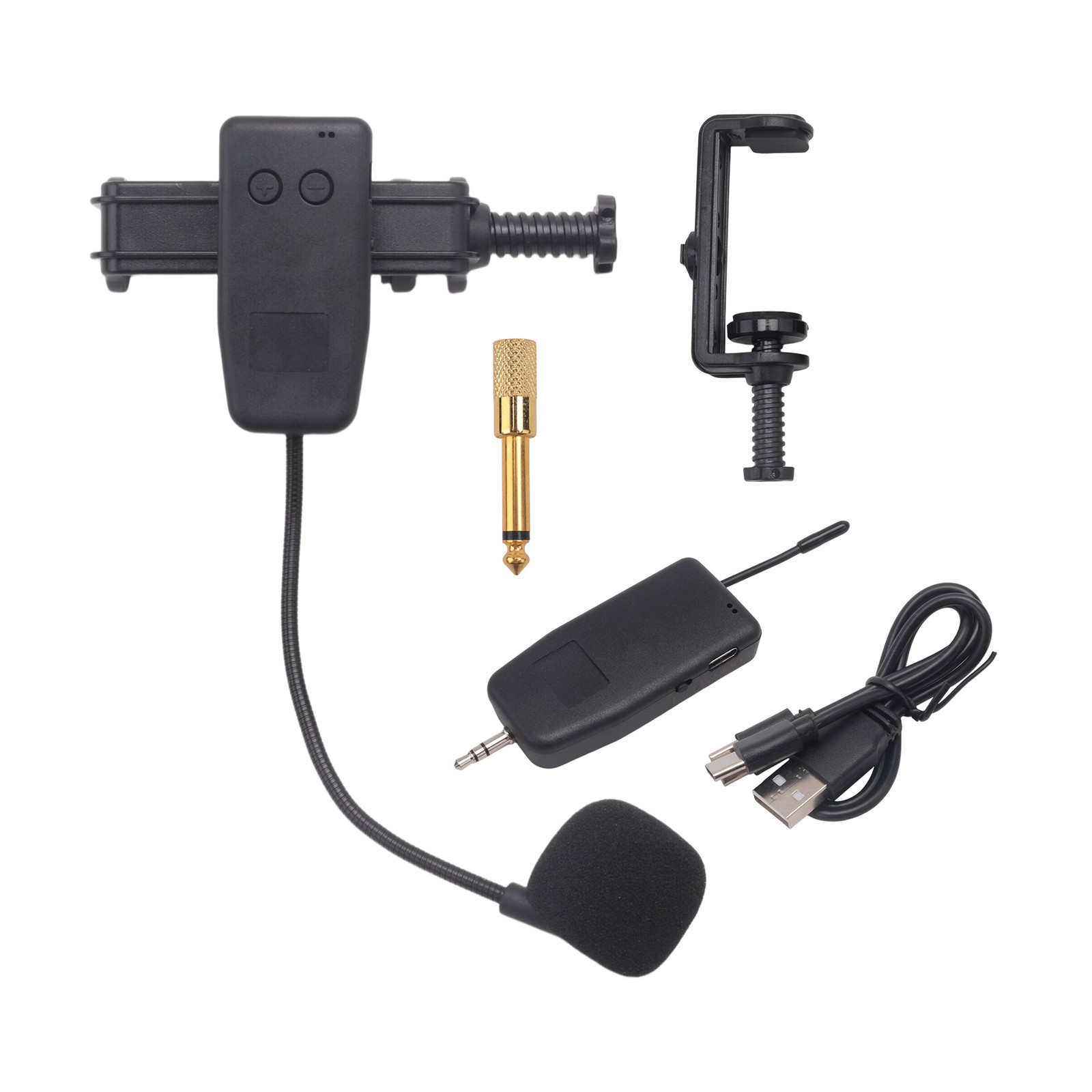 2.4G Microphone System for , , Guitar Clip-on Transmitter and Receiver, 505086