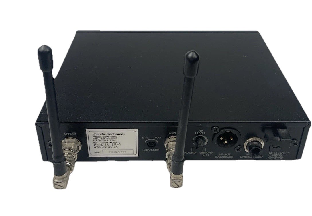Audio-Technica ATW-R2100aD – Wireless Lapel (Tested) 655-680 mhz