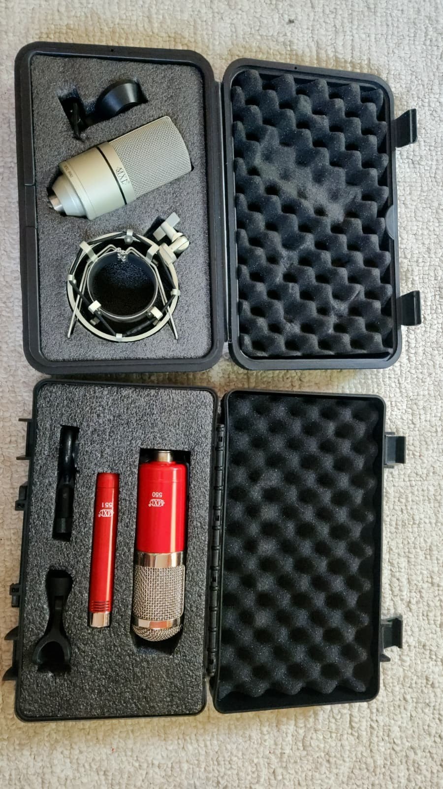 MXL 550/551R Recording Ensemble, plus MXL 990 Recording Ensemble – lightly used