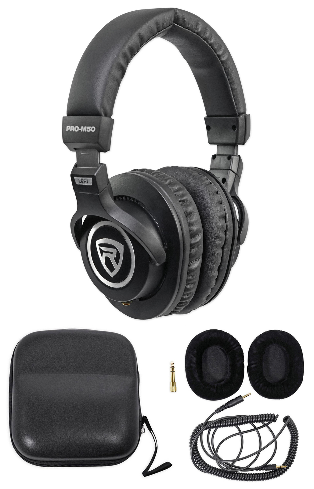 Audio Technica AT2020 Studio Microphone-Cardioid Condenser Mic + Headphones