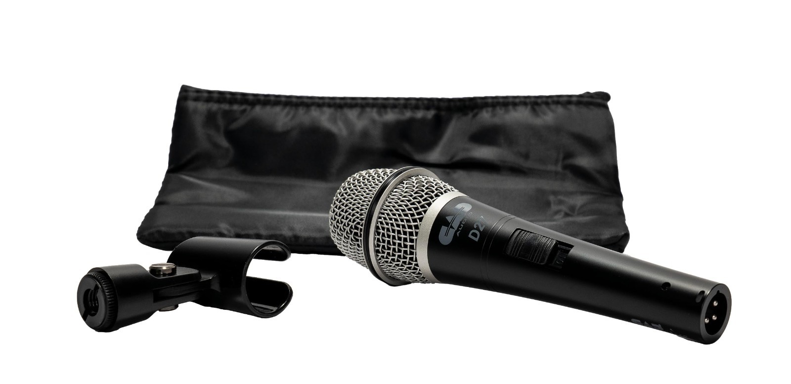 Supercardioid Handheld Dynamic Microphone – QuietTouch Switch, Neodymium Capsule
