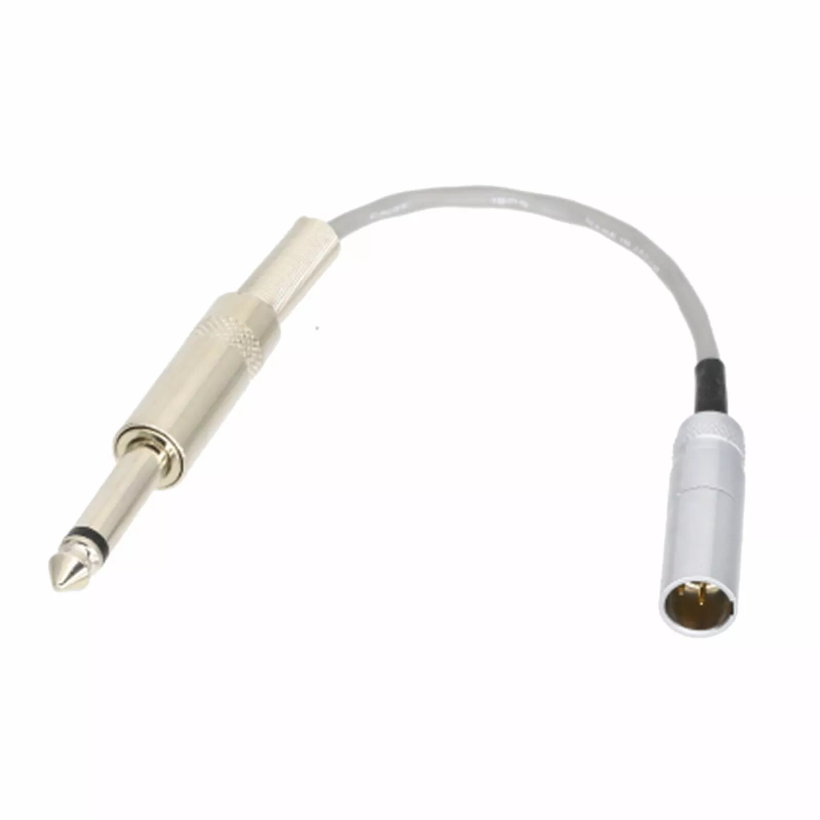 Mini-XLR TA3M 3-pin to 6.35mm 1/4″ mono plug audio cable L2B2AT for Microphones