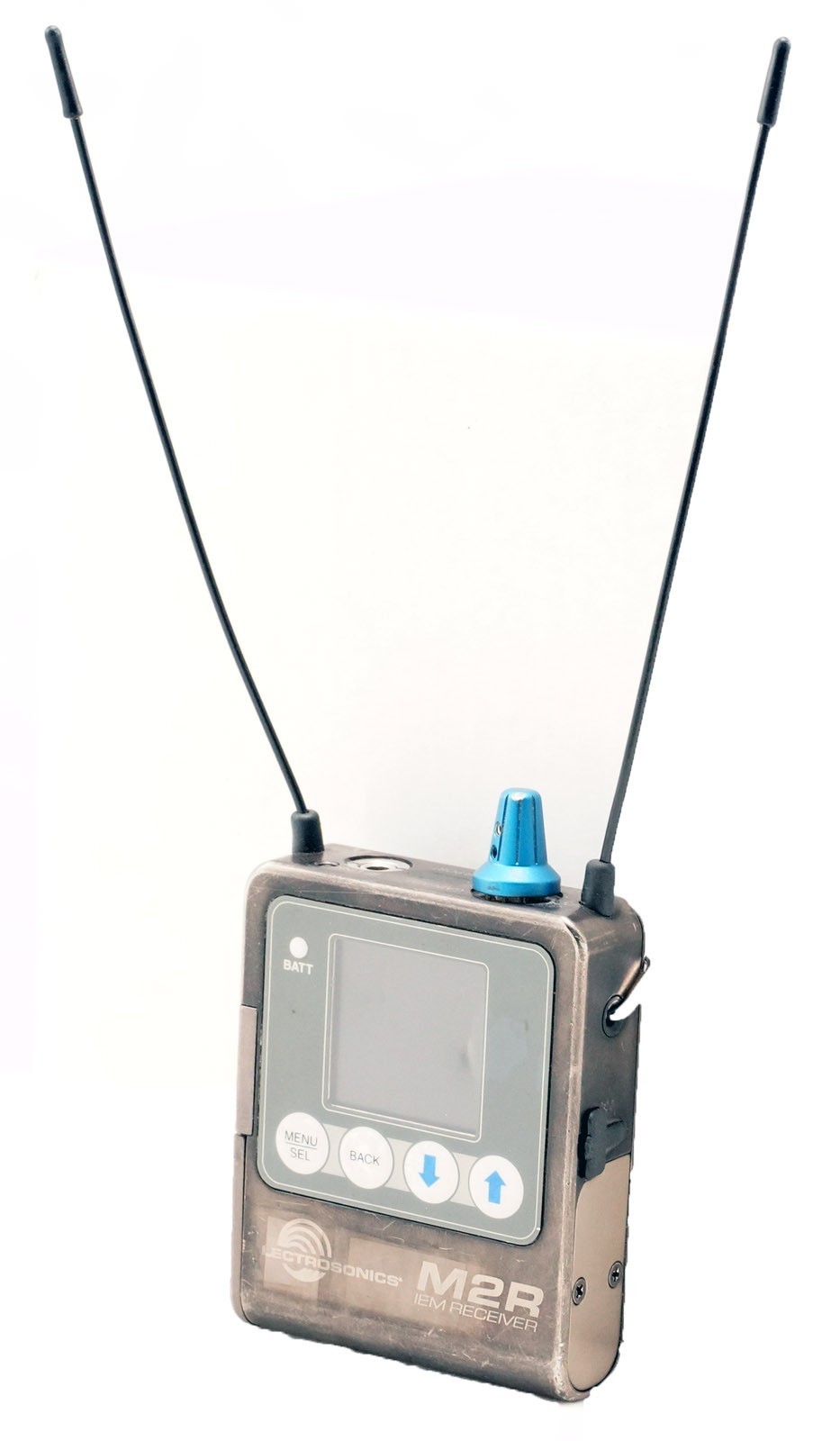 Lectrosonics M2R Duet Digital IEM/IFB Beltpack Receiver 470-614MHz Tested