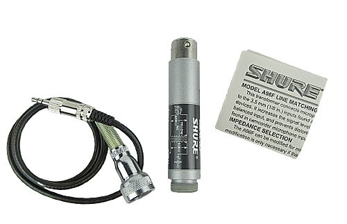 Shure A96F Camcorder Interface Cable/Transformer – New Old Stock, Free Shipping