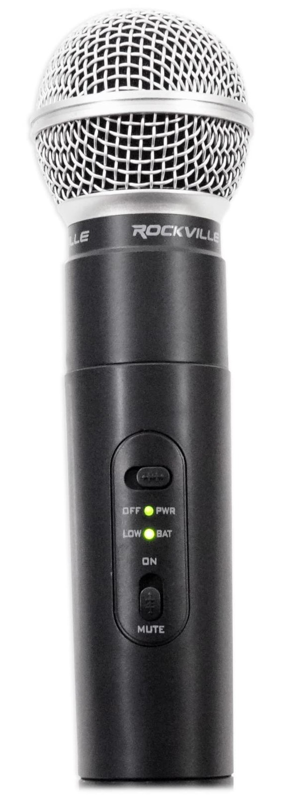 Rockville RWM4200VH VHF Wireless Quad Handheld Microphone System 4 Mics,