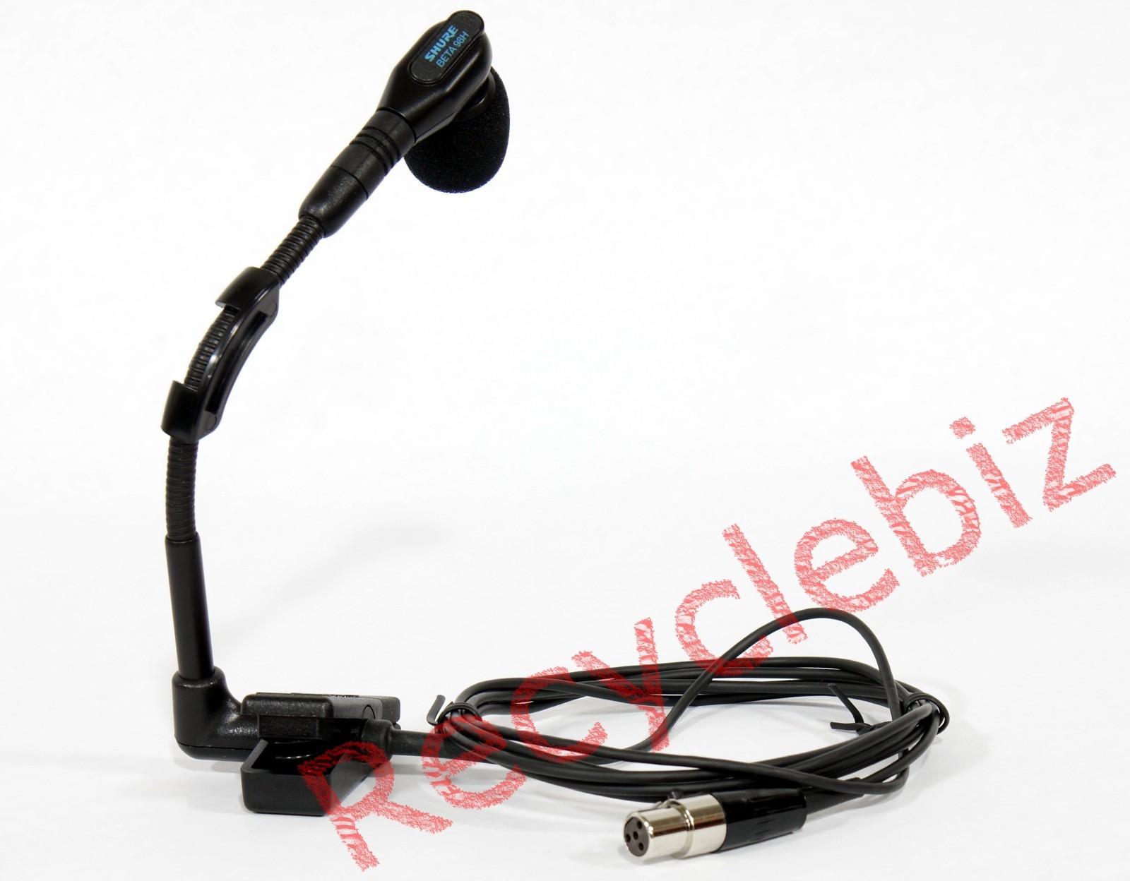 Shure WB98H/C Clip-on Condenser Instrument Mic Wireless Version WB98HC Beta 98