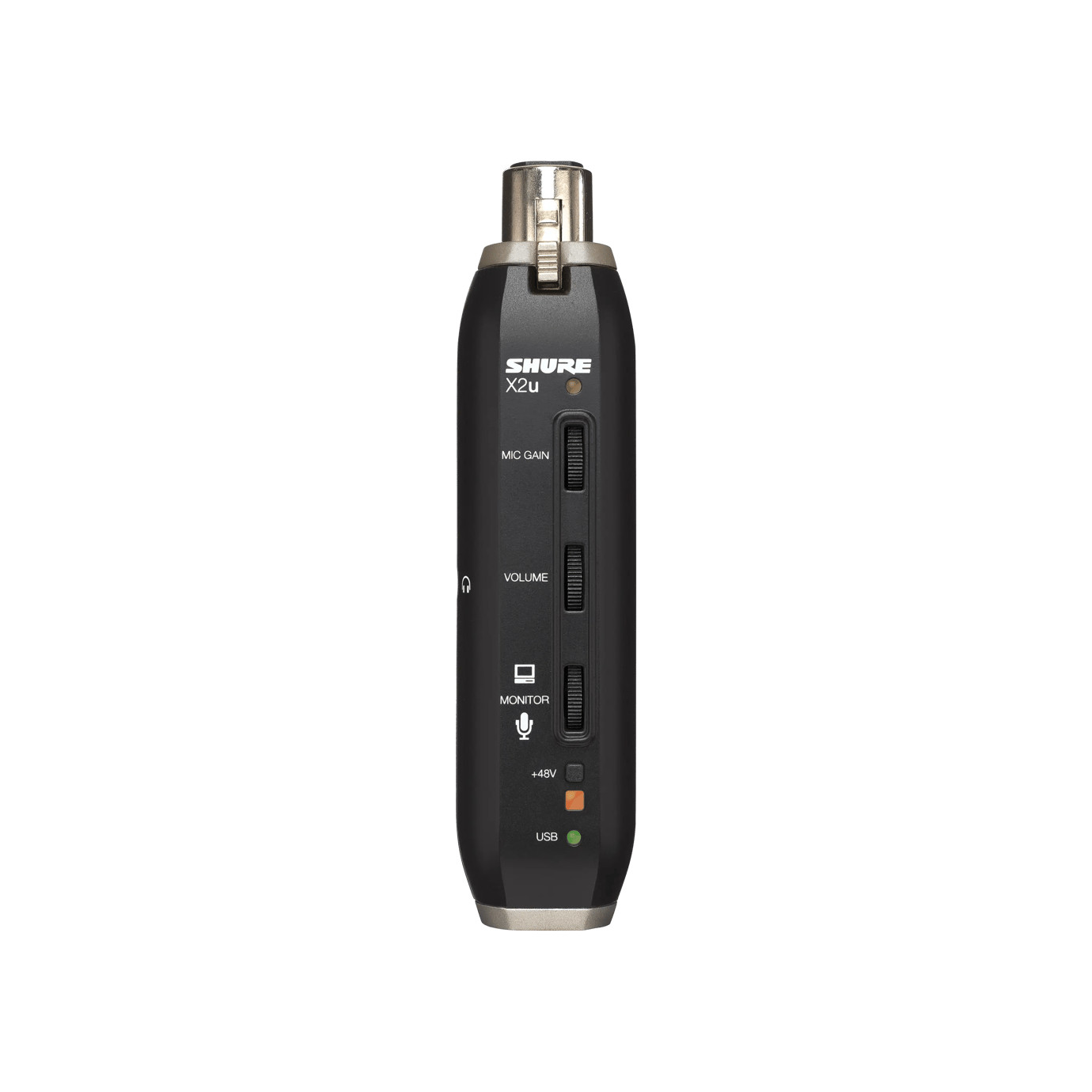 NEW Shure X2U XLR-To-USB Signal Adapter With Headphone Monitor – Sealed Pack