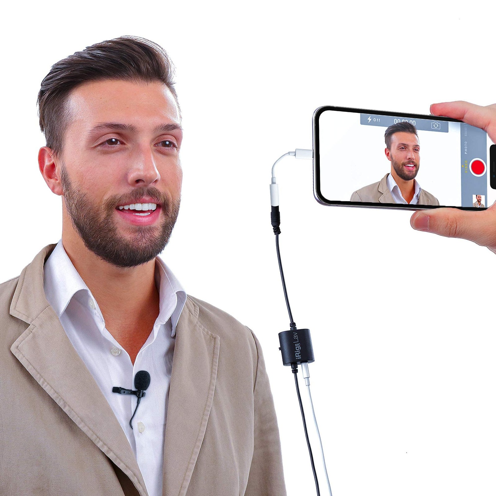 iRig Mic Lav Lapel Microphone, omnidirectional Condenser lavalier Microphone …