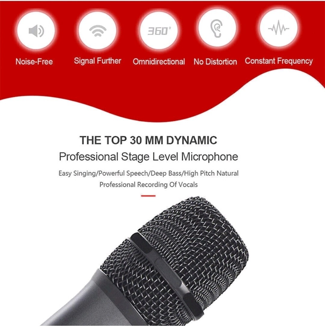 Jbl Wireless Microphones with Receiver US stock