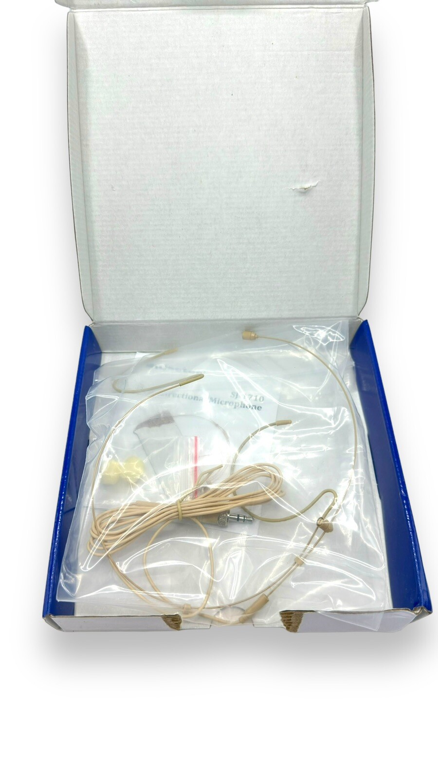 Sujeetec SJ-1710 F/B Microphone Headset Headworn Earset Over Ear Hanging Mic