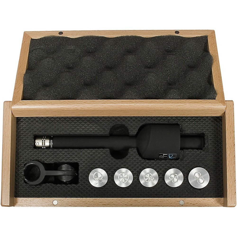 sE Electronics RN17 Small Diaphragm Condenser Microphone Pair Black