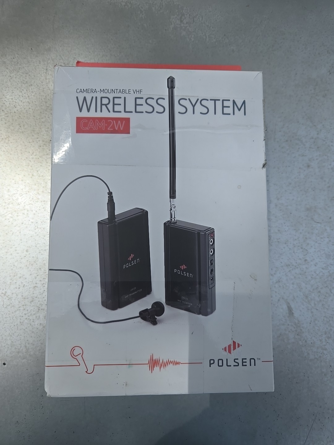 polsen wireless system Camera-Mountable VHF Cam-2w For DSLR Transmitter