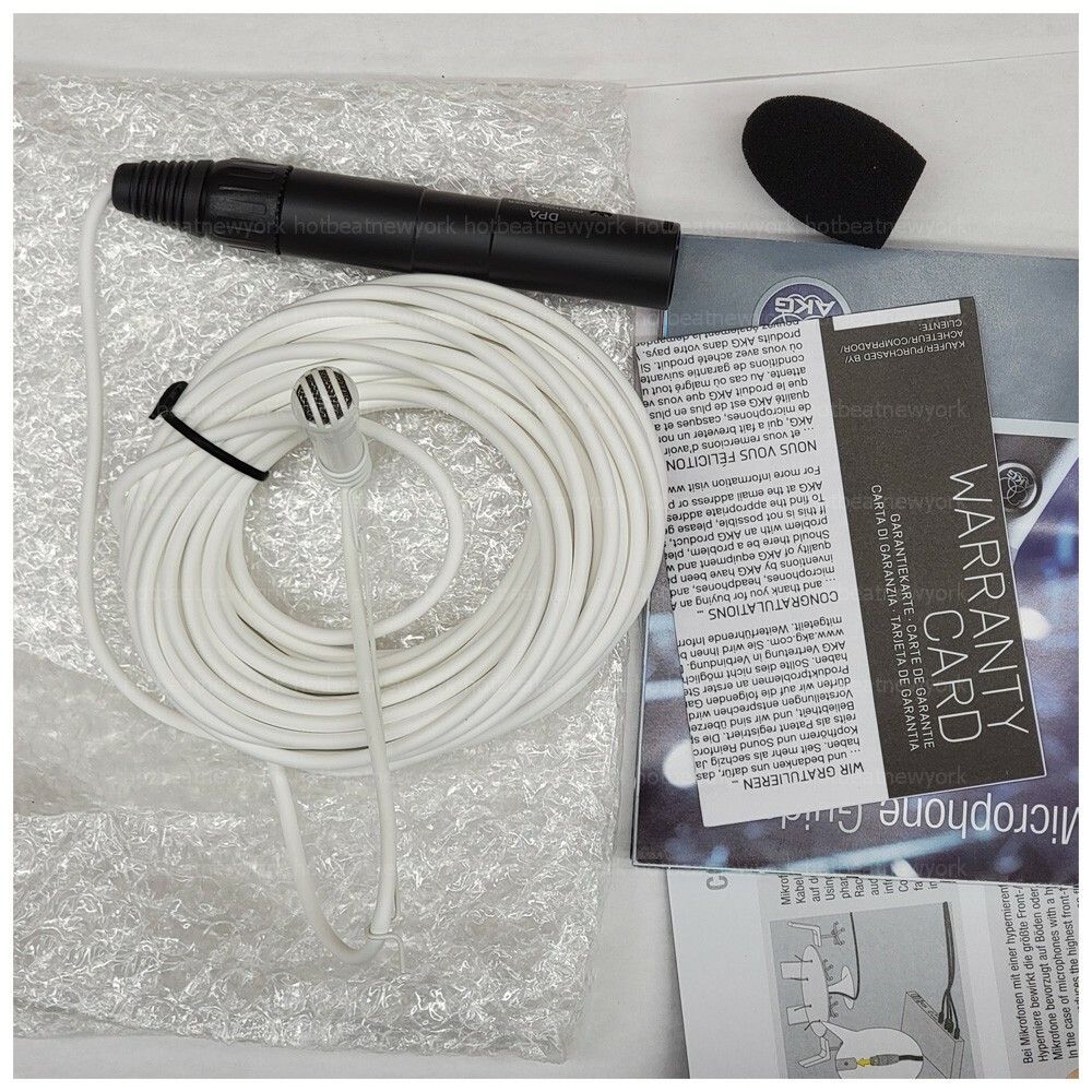 AKG CHM99 WHITE Hanging Pick-up Microphone Cardioid Choir Church Theater Mic