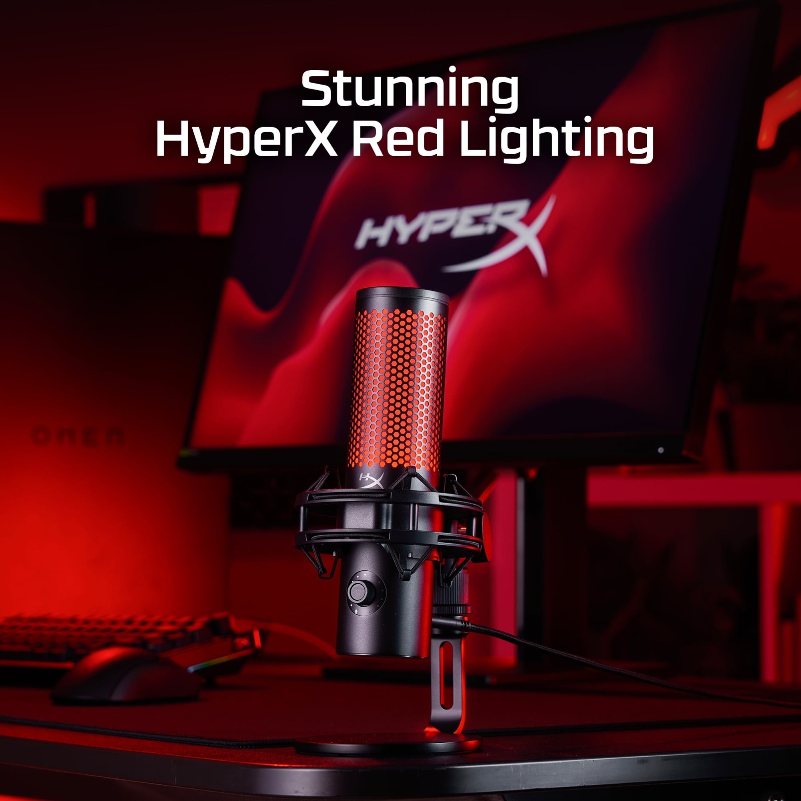 HyperX QuadCast 2 USB Gaming Microphone for PC, PS4, PS5 & Mac (QDC002)™