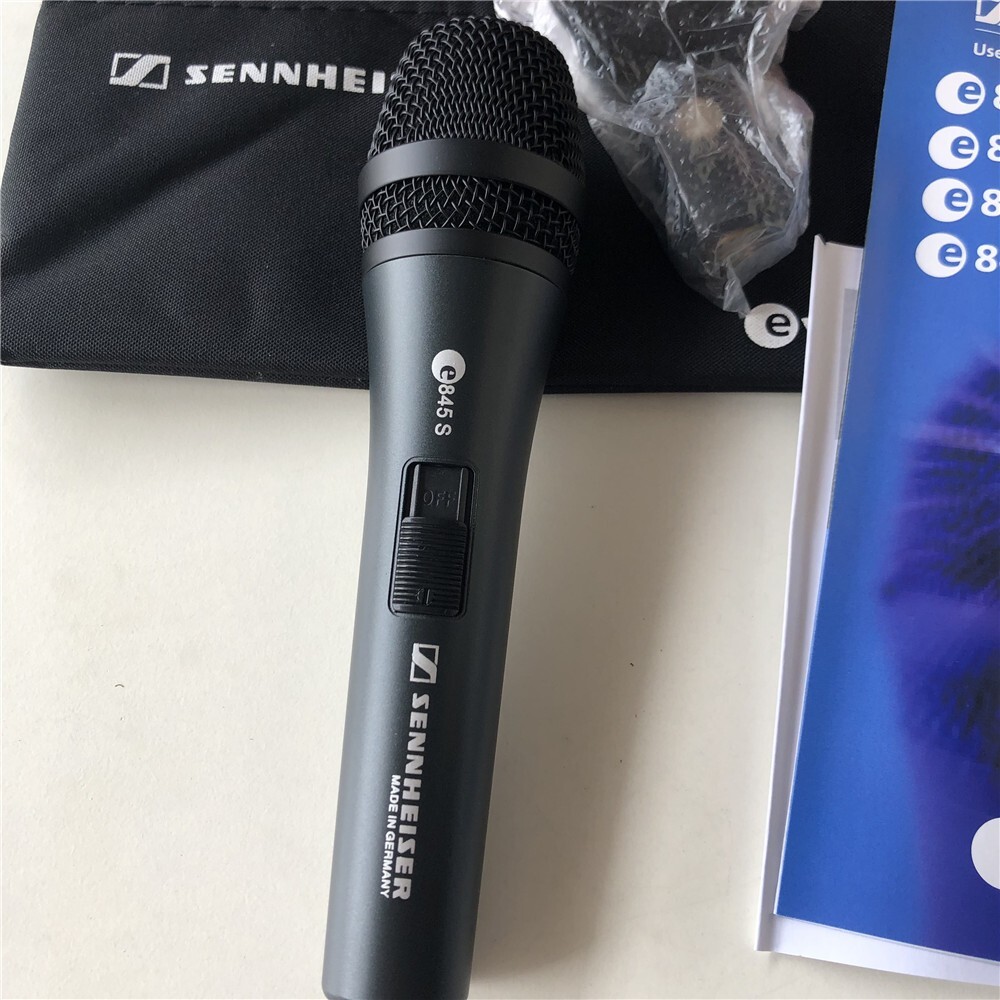 e845-S Dynamic Super-Cardioid Vocal Microphone with Switch