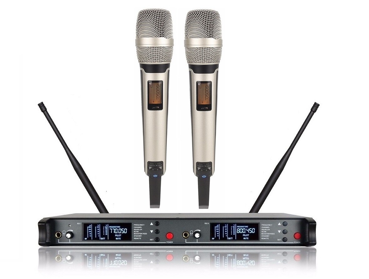 SKM 9000 Handheld UHF Wireless Microphones For Sennheiser Stage Performance Mics
