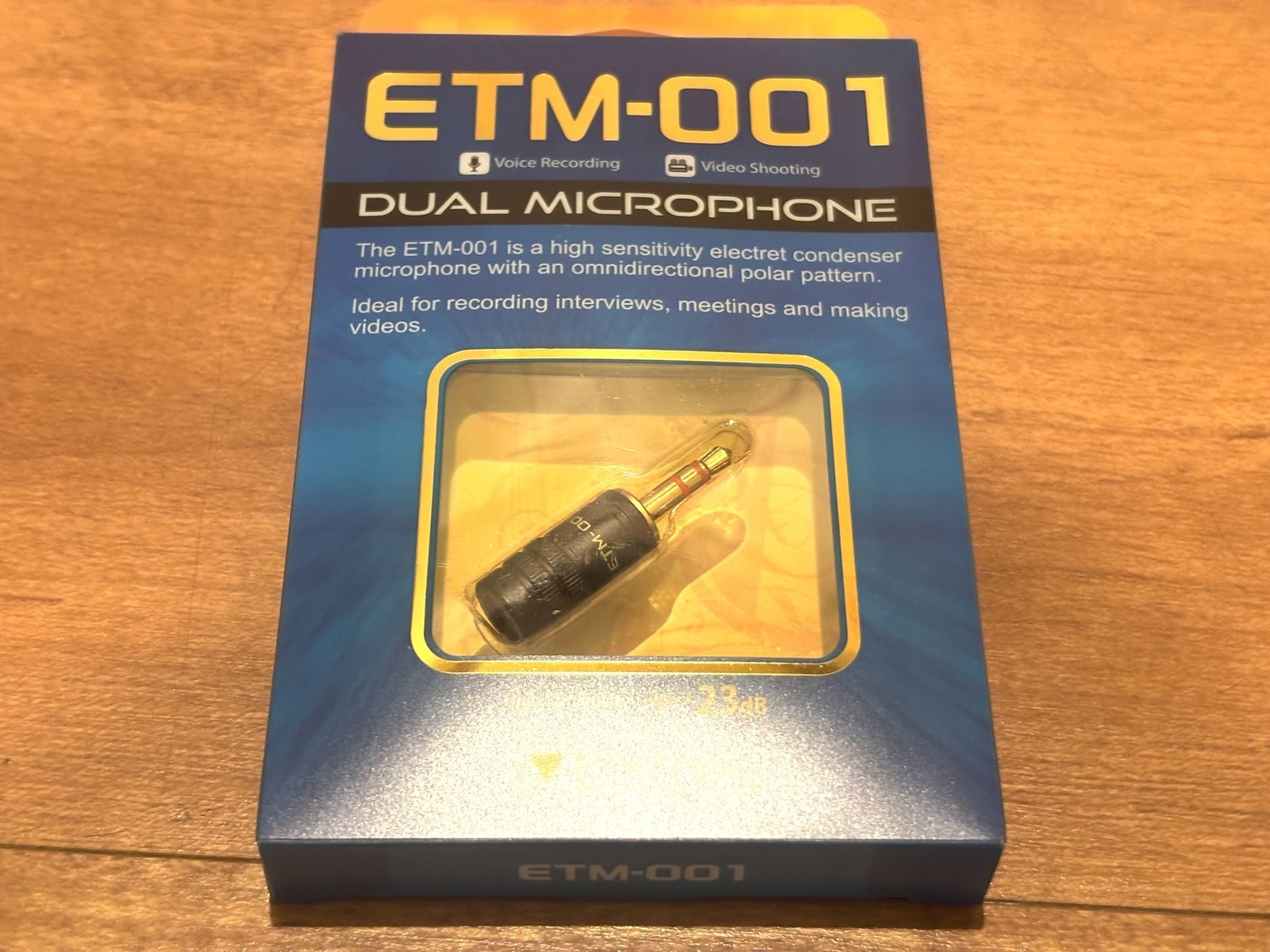 Edutige Dual Microphone ETM-001 by Edutige 3.5mm Plug-in Power Connector