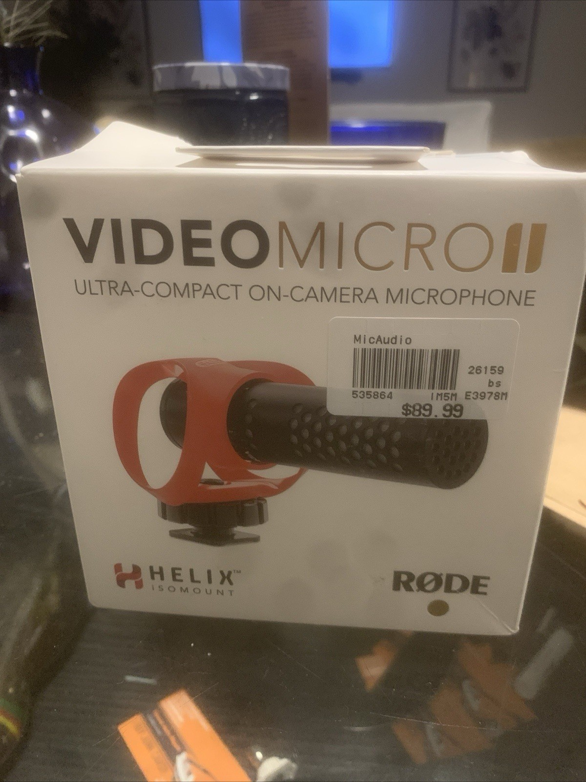 RODE VideoMicro II Ultra-Compact Camera Mounted Shotgun Microphone