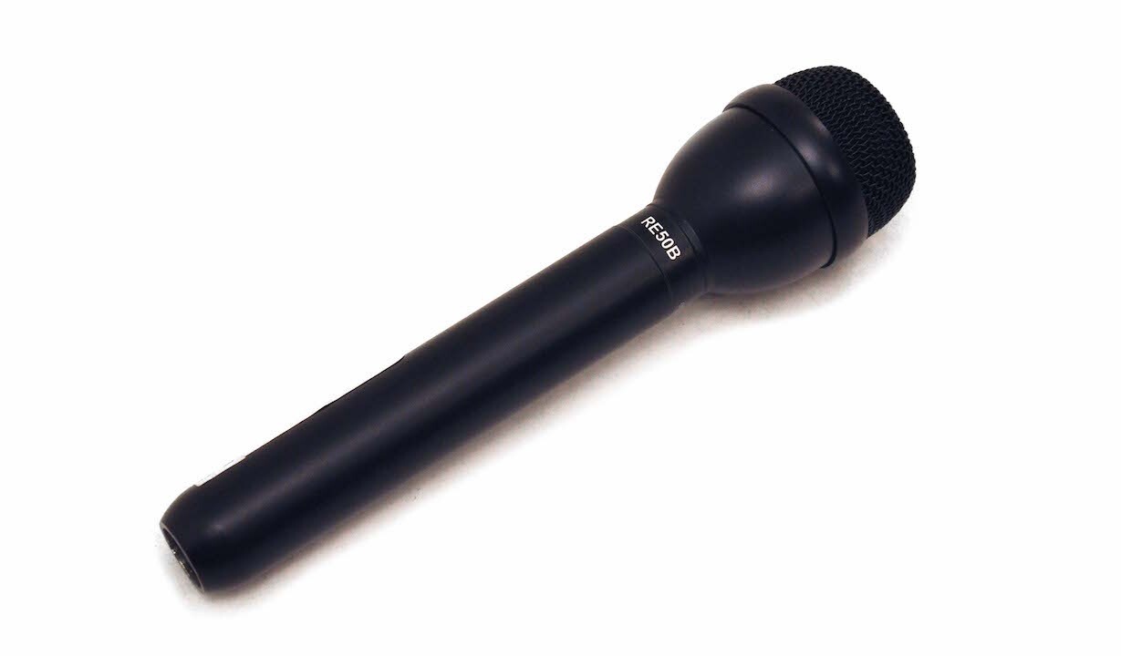 Electro-Voice RE50B Omnidirectional Dynamic ENG Microphone (Black)