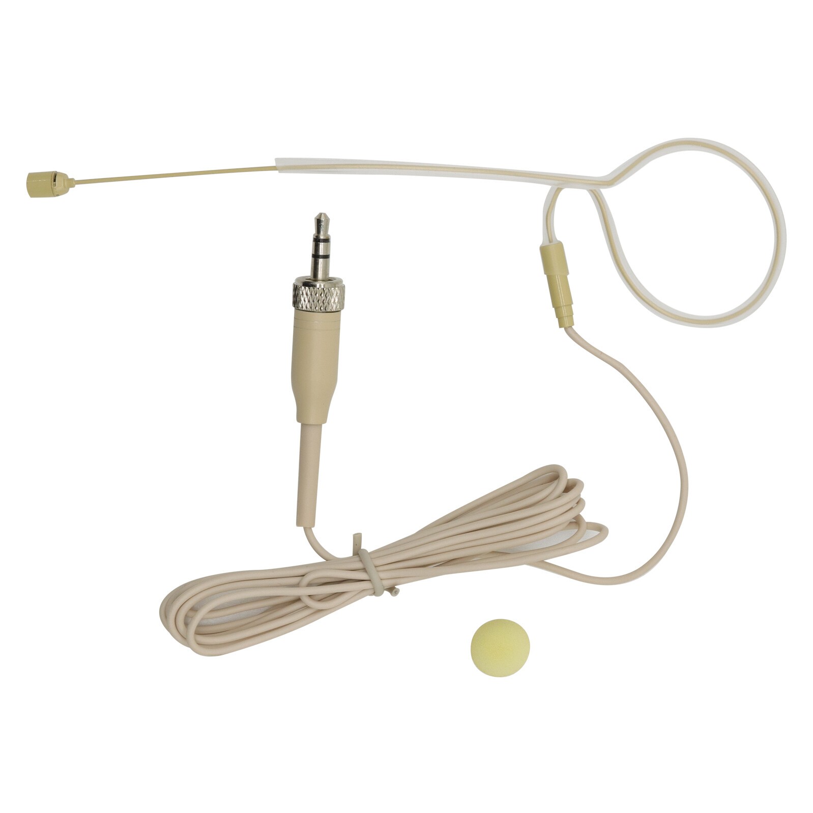 Microphone Headset Headworn Earset Mic 3.5mm Screw Lock for Sennheiser Wireless