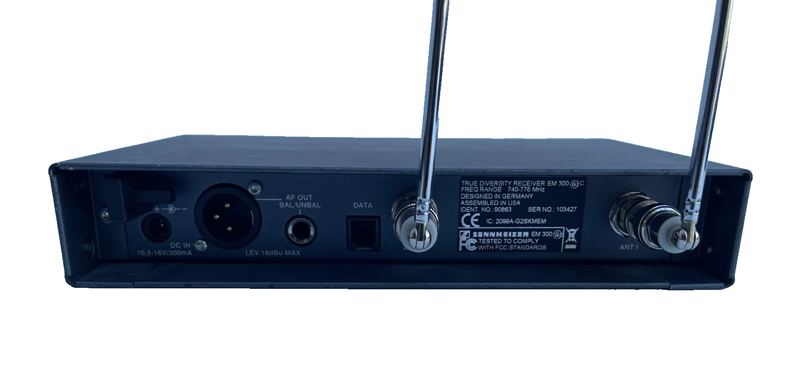 Sennheiser Wireless Microphone SKM300 with EM300 receiver unit G2