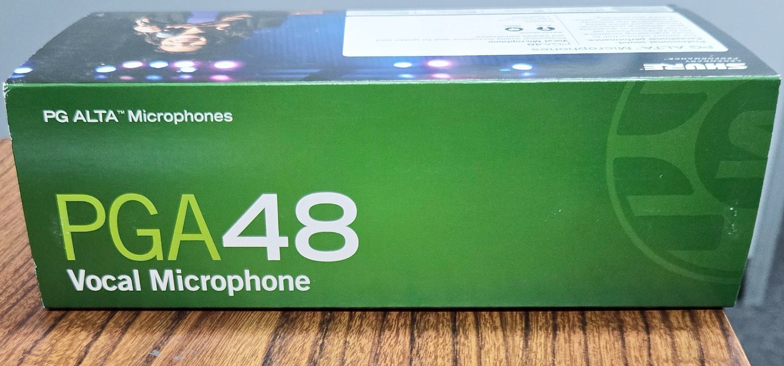 NEW Shure PGA48 PGA48-LC Dynamic Microphone Cardioid Authentic
