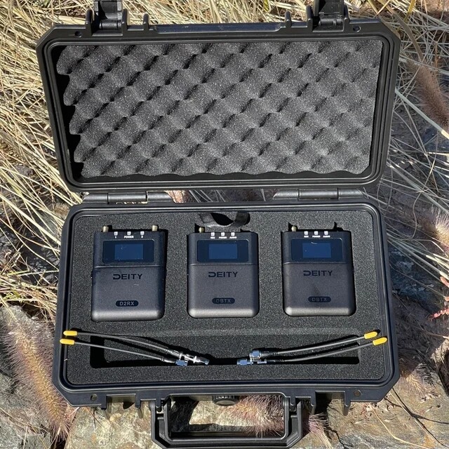 Deity THEOS Wireless Lavalier Microphone System Professional Video Microphone