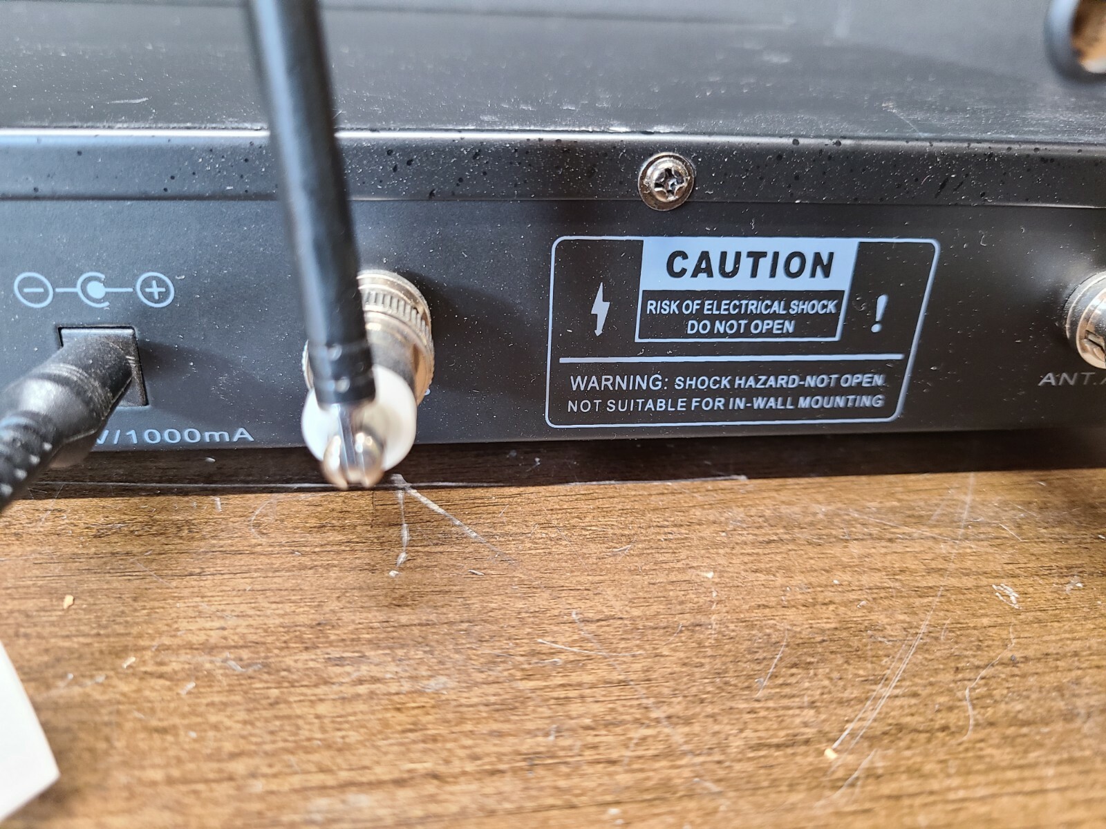 Pyle PDWM8900 Lavalier Wireless Professional Microphone UNTESTED