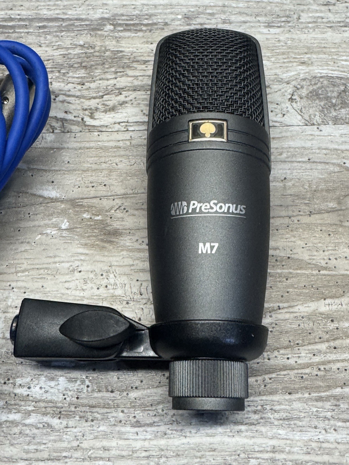 PreSonus M7 Condenser Microphone with XLR Cable & Mount – Studio Recording