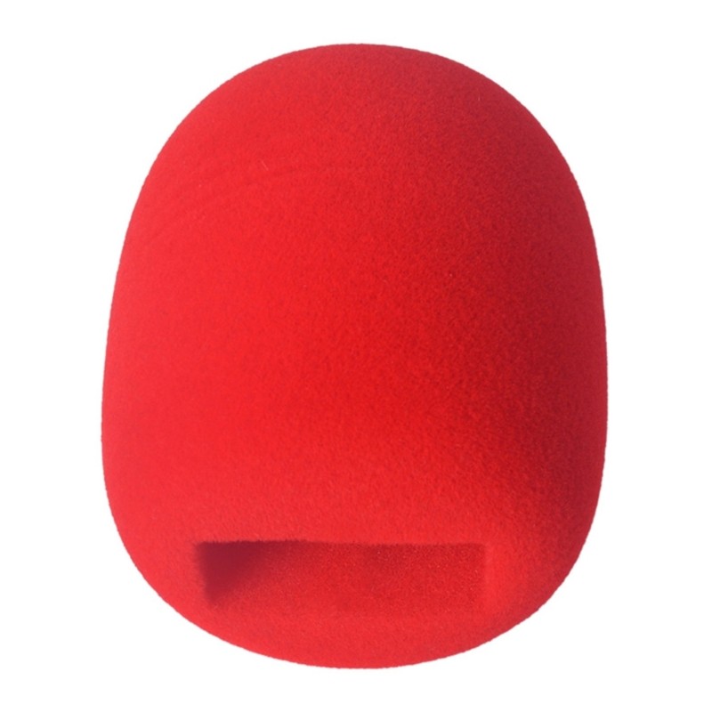 Reusable Microphones Windscreen Flocking Sponges for Go II Podcast Equipment