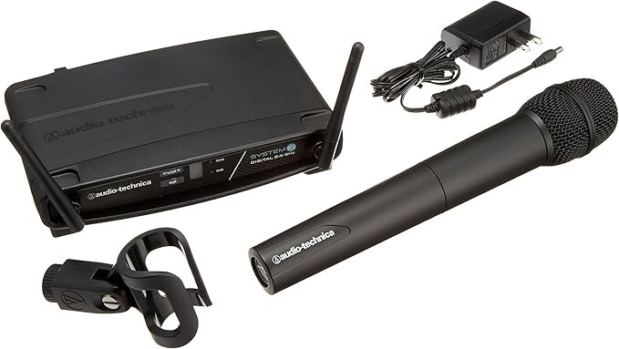 Audio Technica ATW-1102 System Handheld Wireless Microphone System Set