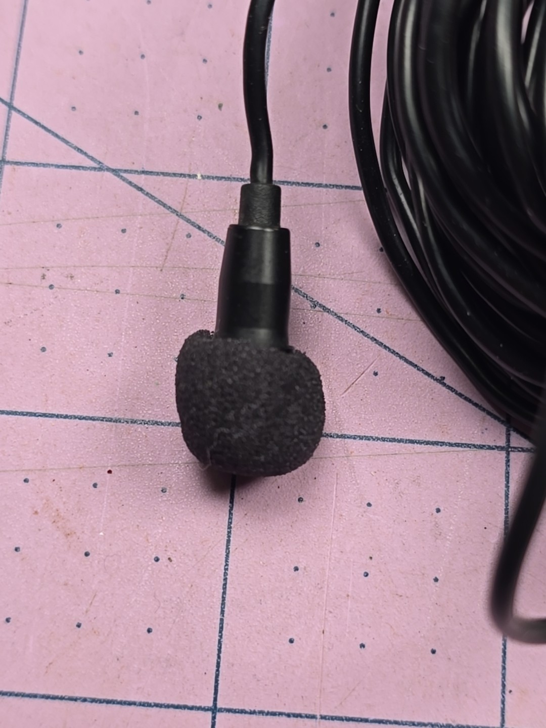 lot of 2 Audio-Technica ATR35S Lavalier Lapel Microphone Used Working Condition