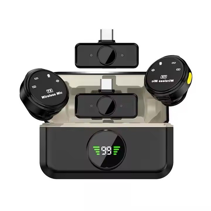 198-PACK K9 DUAL Wireless Lavalier Mic – BULK LIQUIDATION MIAMI – $14.99 ea