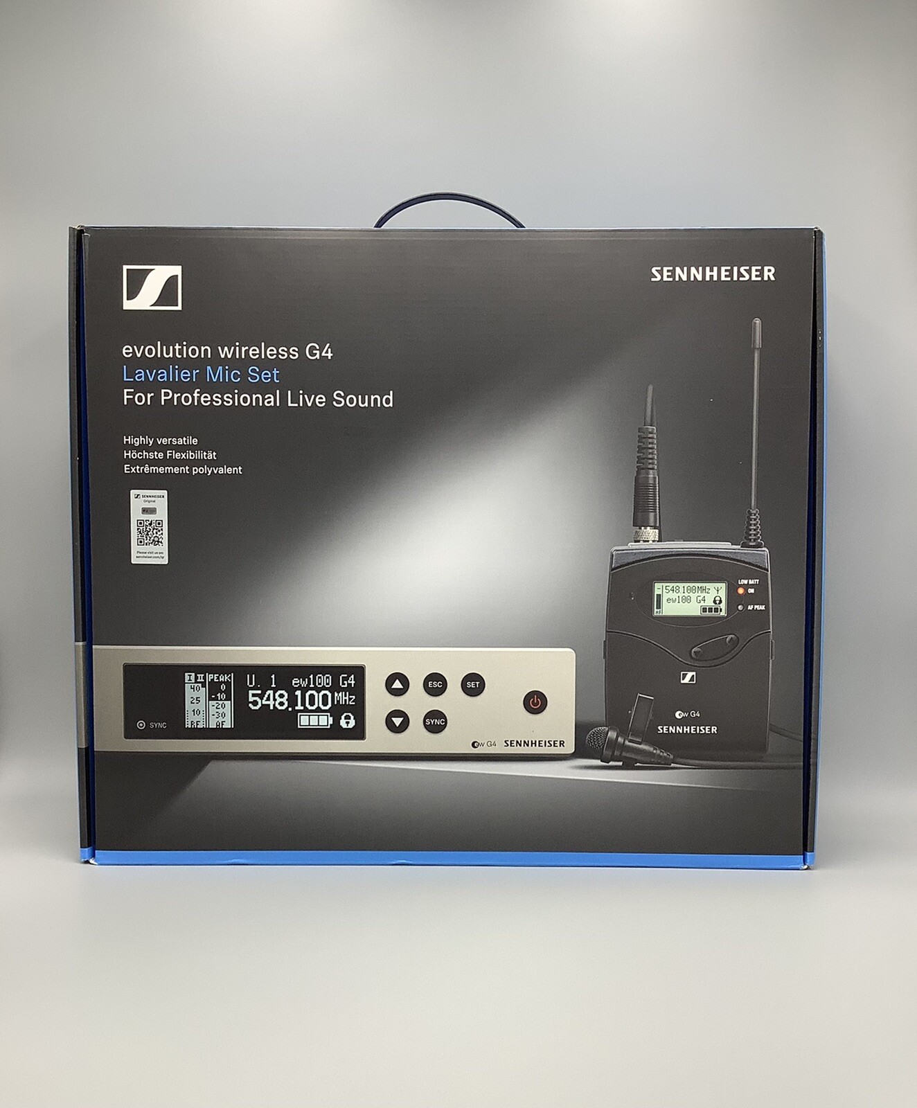 *BRAND NEW* SENNHEISER Evolution Wireless G4 Lavalier Mic Set EW 100 G4-ME2