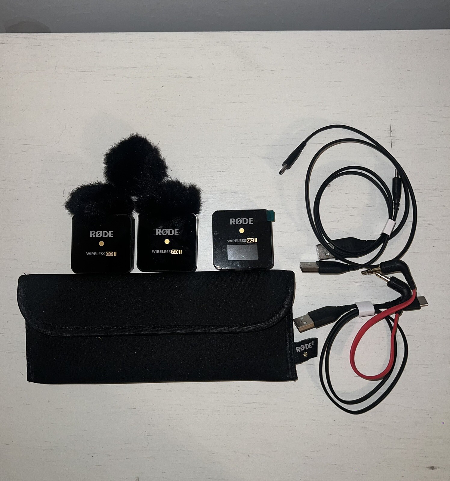 RØDE Rode Wireless Go II Dual Channel Wireless Microphone Audio System Pod Cast
