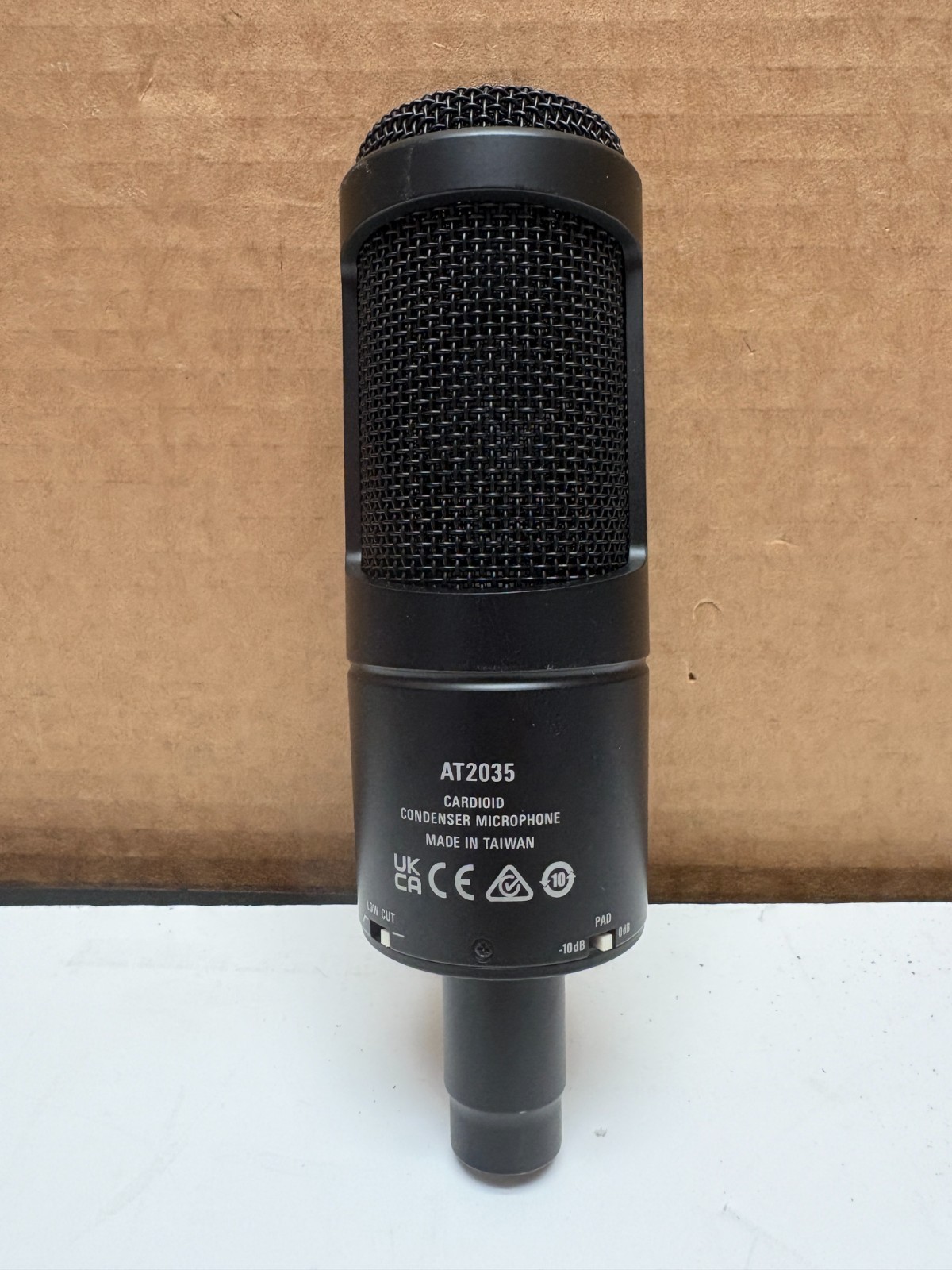 AUDIO-TECHNICA AT2035 CARDIOID CONDENSER MICROPHONE