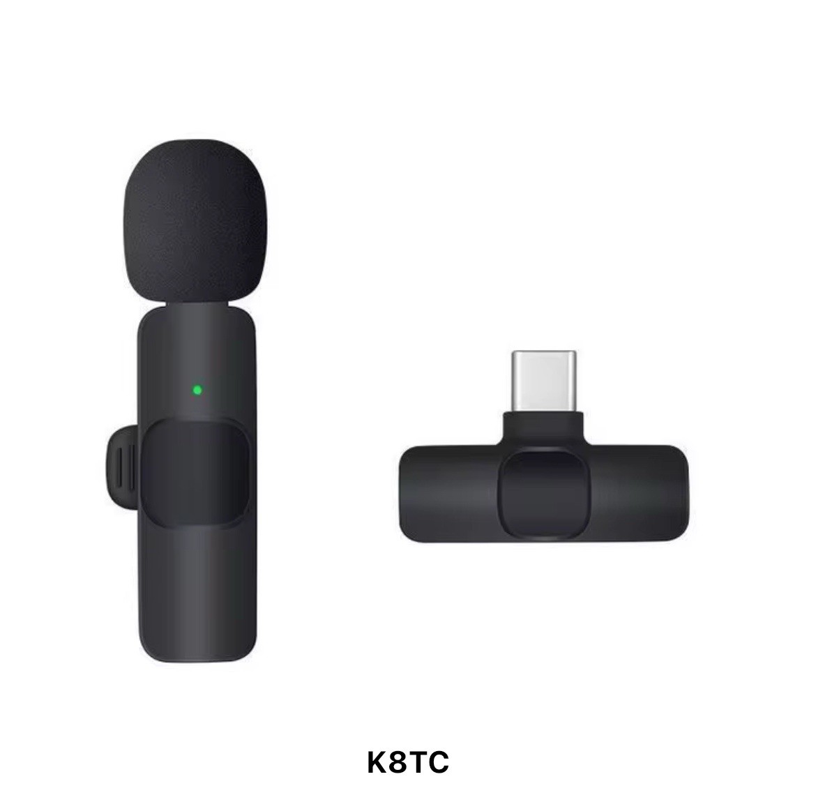 Wireless Microphone For iPhone K9 Live Shows Interviews Vlogs NEW