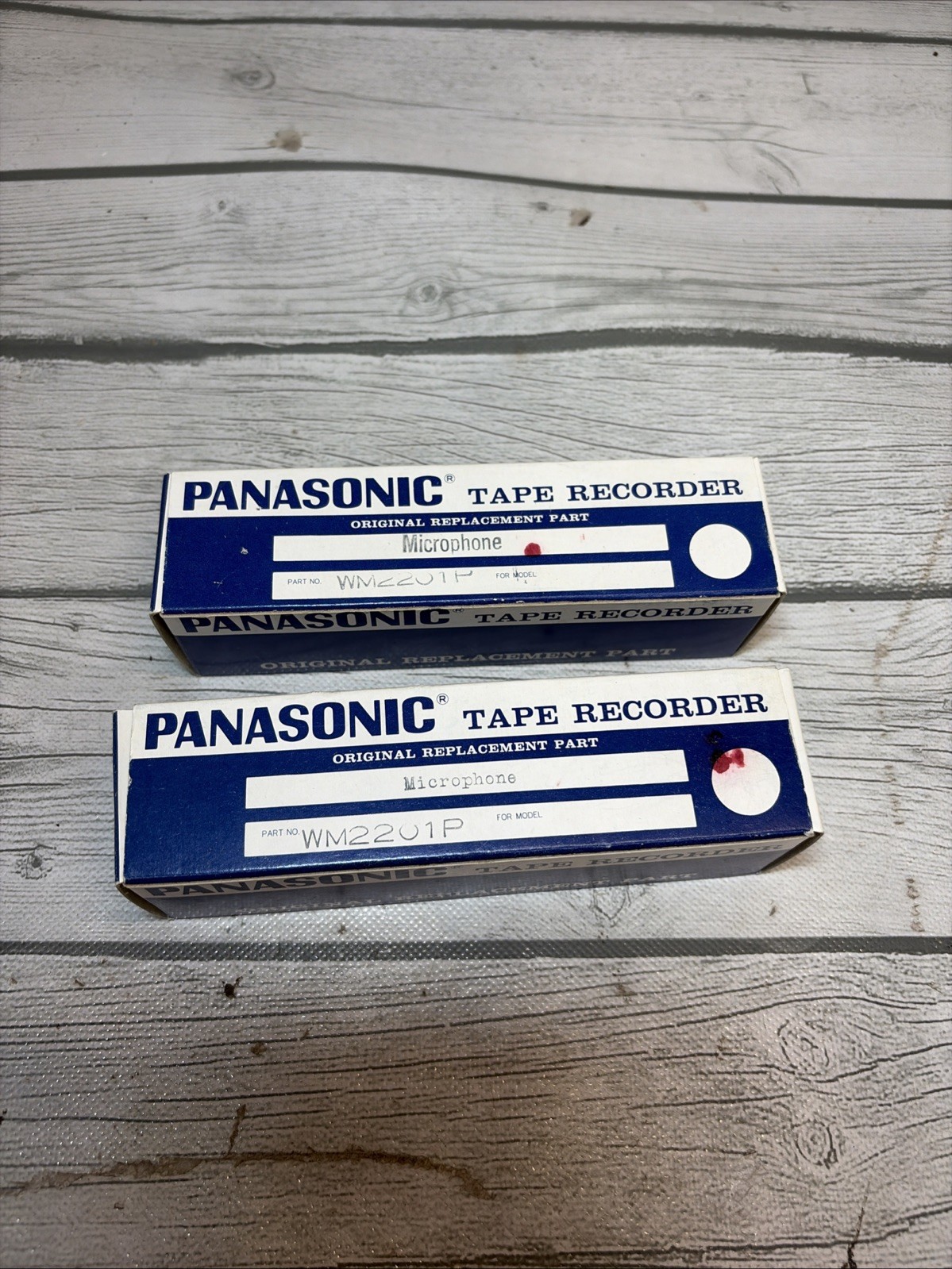 Panasonic Microphone Model WM-2201P Original Replacement Japan NOS