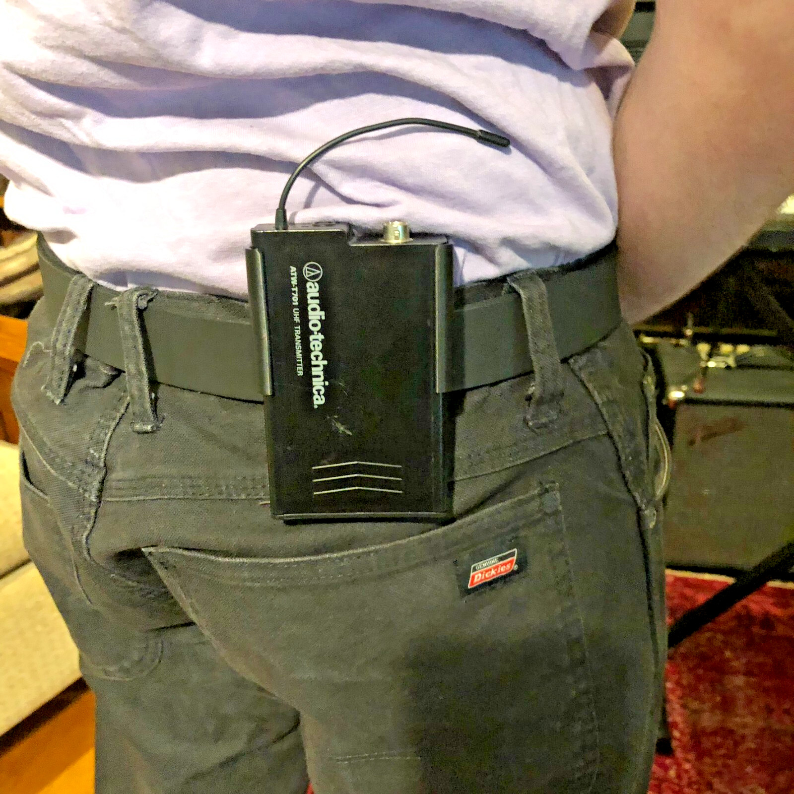 Improved Belt Clip For use with Audio-Technica ATW-T701 and Kingdom*com SYS91T