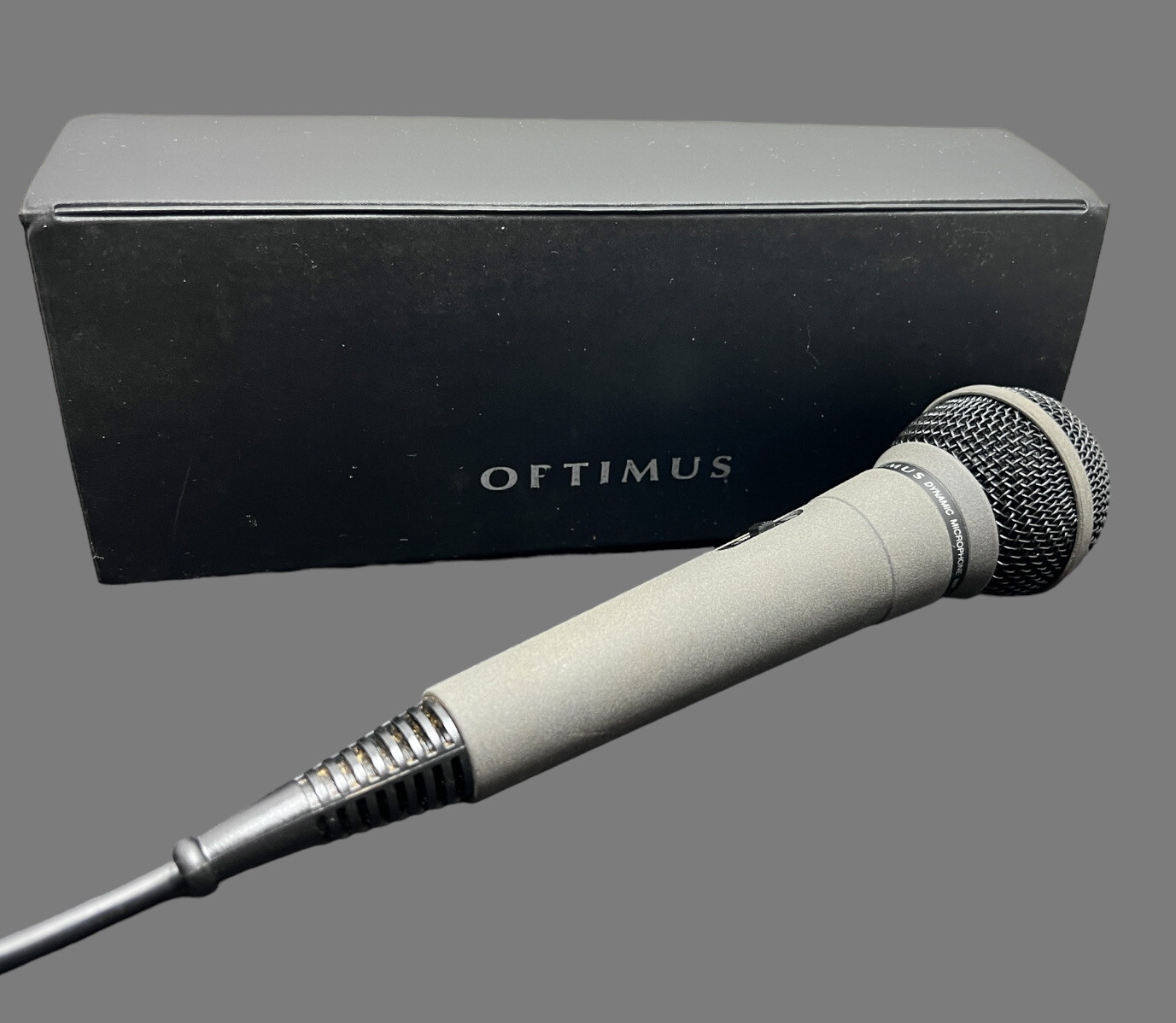 🔥OPTIMUS DYNAMIC WIRED MICROPHONE IMP. 500 OHMS WITH BOX